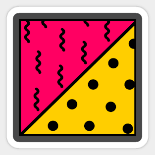 PopArt Pattern Sticker